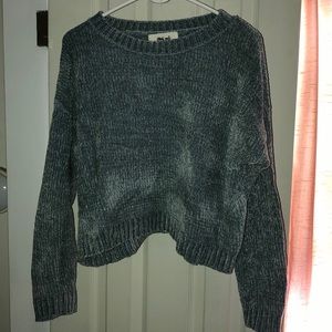 Hippie Love chenille sweater